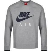 Nike Trainingspak met ronde hals voor heren, grijs