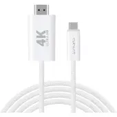4smarts USB-C naar HDMI Video Kabel 4K 60Hz 2 Meter Wit