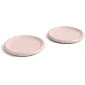HAY Dinerbord Barro Pink 24 cm (Set van 2)