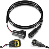 Garmin Adapter Transducer 4 Pin To 12 Pin Zwart