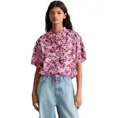 Marc o'polo DENIM Blouse pink / bordeaux / wit