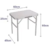 Marbueno Summer 10012b 60x45x25 Cm Folding Table Wit