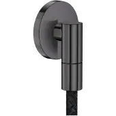 Hansgrohe Fine - Wandbevestiging, geborsteld zwart chroom 36737340