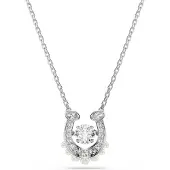 Swarovski Ketting zilver / transparant