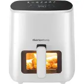 Melchioni MARIANNA PLUS 5L, losse afbeelding, vrijstaand, 1400W, heteluchtfriteuse, wit