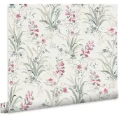 Laura Ashley Mosedale Posy Behang - Bloemen - 10mx52cm - Blauw