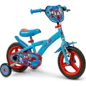 HUFFY Kinderfiets Spidey en Super-Kumpel, 12 inch, voor jongens van 3-5 jaar, blauw