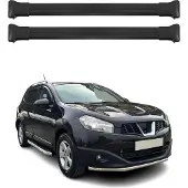 Omac 5007928B Dakdrager, aluminium, draagvermogen 75 kg, geschikt voor NISSAN Qashqai / Qashqai +2 I (J10, NJ10), Qashqai II (J11, J11), Qashqai / Qashqai+2 I