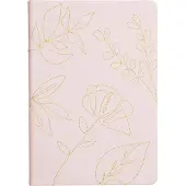 ECCOLO notitieboek - Stiched Botanical - lijn - ca.15x20cm - EC-D458A