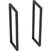 En.casa Stalen onderstel Kauniainen set van 2 tafelpoot 87x27x4 cm zwart