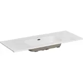 Comad Go keramische wastafel 120cm wit glans