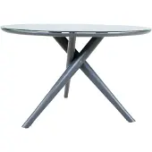 Lesli Living Tafel Buiten Tuin Mojito Ceramic Negro ø120cm