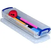 Really Useful Opbergbox ru 0.8ltr 355x100x40 mm transp wit