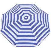 Yello Parasol Blauw/wit 160 X 200 Cm