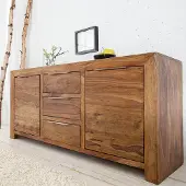 Riess Massives Dressoir PURE 135cm Sheesham steenafwerking Palisander - 22686
