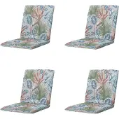 Madison stapelstoelkussen cala natural ca. 97x49 cm set van 4