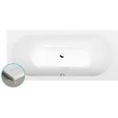 Polysan Viva B Slim Rechthoekig bad 185x80x47cm, wit