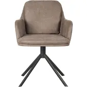 Label51 - Eetkamerstoel Joy - Taupe - 63x58x83cm