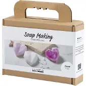 Creativ Company CC Mini Hobbyset Zeep maken Harten Roze