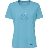 Vaude - Women's Skomer Print T-Shirt III - T-shirt 42, blauw