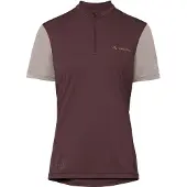 Vaude - Women's Matera Half Zip Tricot - Fietsshirt 44, bruin