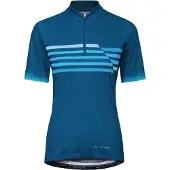 Vaude - Women's Posta Half Zip Tricot II - Fietsshirt 44, blauw