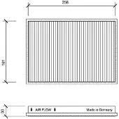 Diederichs DCI1021 Interieurfilter