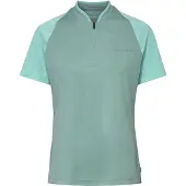 Vaude - Women's Tamaro Half Zip Shirt IV - Fietsshirt 38, turkoois