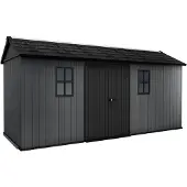 Keter Newton 1775 Tuinhuis - 230x539x246cm - Grijs