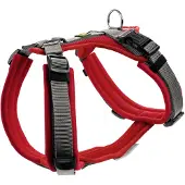Hunter Harnas Maldon Rood&Grijs - Hondentuig - 69-105 cm
