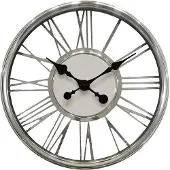 Cnr WANDKLOK CNR085-1 ZILVER 44CM