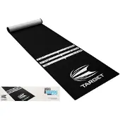 Target darts Darts World Champions Professionele Dartsmat Wit - Officieel Vollengte Oche Systeem - Antislip Vloerbescherming - Nylon Tapijtweefsel met Rubberen Onderlaag - 2kg