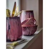 Creative Collection Voorraadpot aardewerk roze Rayen - 1L