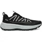 Jack Wolfskin Wild Hike Low M Sportschuhe Herren Outdoorschuhe sportlicher Schnürer Schwarz Freizeit