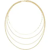 Glow - 925 Sterling Zilveren Ketting Voor Dames