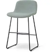 Nolon Nino-Mats barkruk saliegroen - zwart onderstel - 65 cm