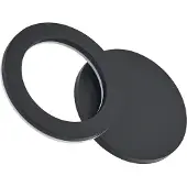 LINDBY LED-wandlamp buiten Ilveo, zwart, Woon-/ Eetkamer, Aluminium, Modern, LED wandlamp buiten