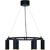 Nordlux Design hanglamp Vico zwart 6-lichts
