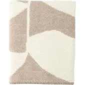 Scandi Living Leaf wollen plaid 130x180 cm Mole
