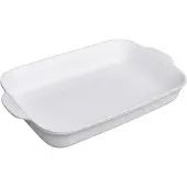 Denby Natural Canvas ovenschaal Beige, large, rechthoekig