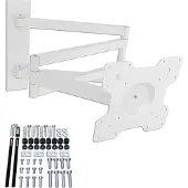XTRARM Axis XL 108,5 cm Draai- en Kantelbare TV Beugel Wit