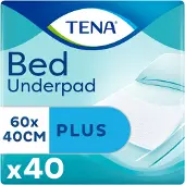 Tena Bed Plus 40x60cm Nieuw Model 40 St Overige