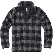 Brandit Fleece jas grijs / antraciet