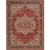 Tapis.nl Wasbaar tapijt Sami rood 240x340 cm
