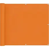 vidaXL Balkonscherm 100 x 800 cm Oxford Stof Rechthoekig Oranje