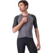 Castelli - Aero Race 8S Jersey - Fietsshirt XL, grijs