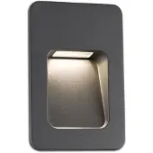 Faro 70399, buitenverlichting voor de grond, donkergrijs, aluminium, IP44, klasse II, 2,9 W