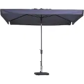Madison Delos Luxe Stokparasol 200 x 300 cm