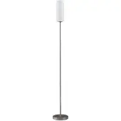 LINDBY Vloerlamp Vinsta, wit / opaal, Woon-/ Eetkamer, Glas, Modern, vloerlamp