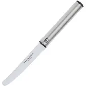 Westmark Vesper-/steakmes, gekartelde structuur, lengte: 23 cm, Monopol-editie, roestvrij staal/kunststof, Profi, zilver, 16923360